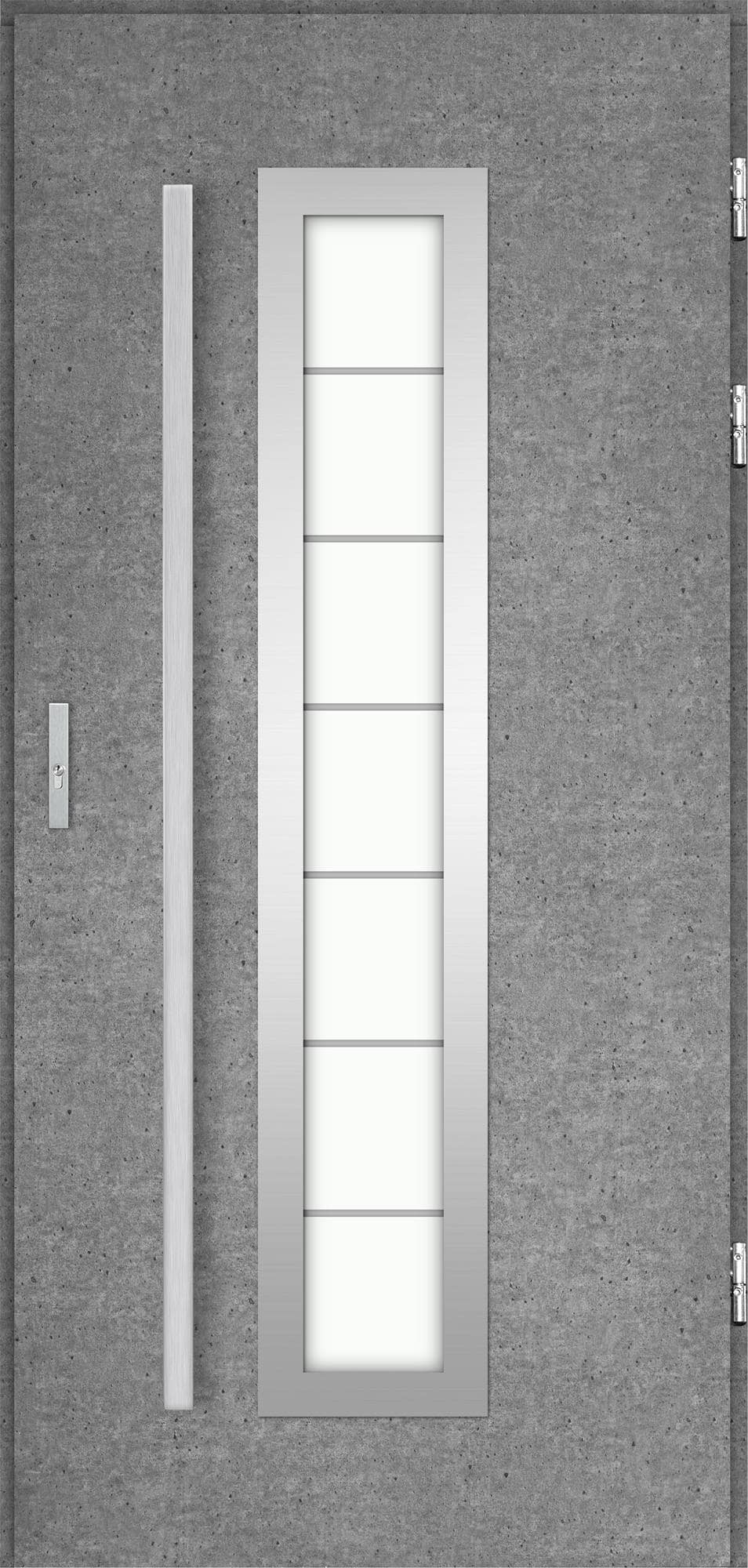 Venkovní vchodové dveøe Hevelio, beton