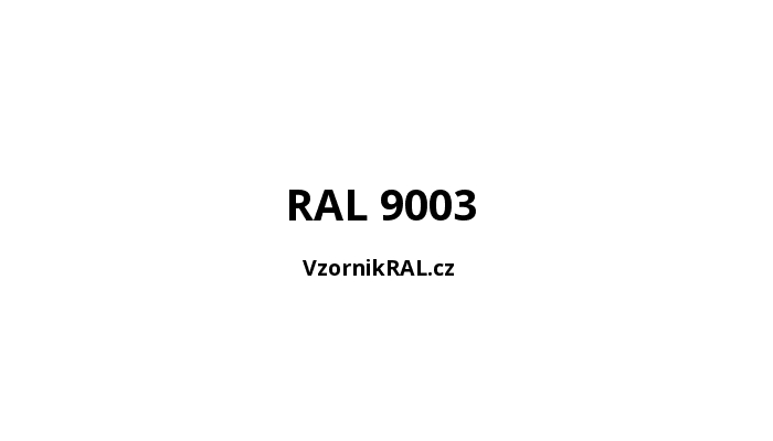 Secum odstín zárubně: Bílá RAL 9003